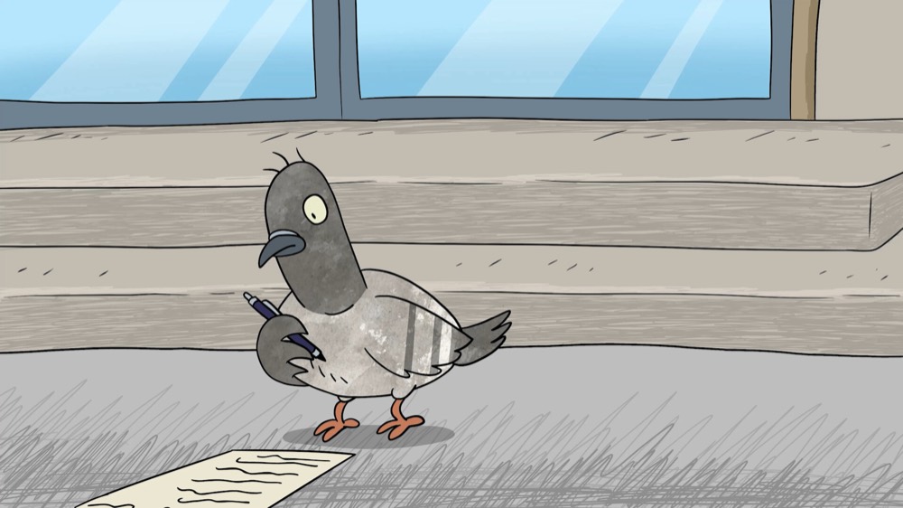 PIGEONHOLED — still 3